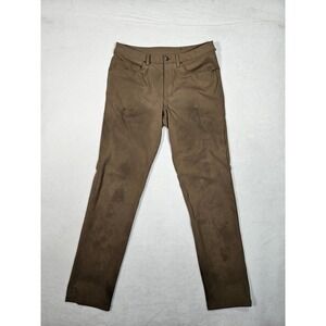 Lululemon Men's‎ ABC Pant Classic Warpstreme LM5968S Brown Size 32 Stretch